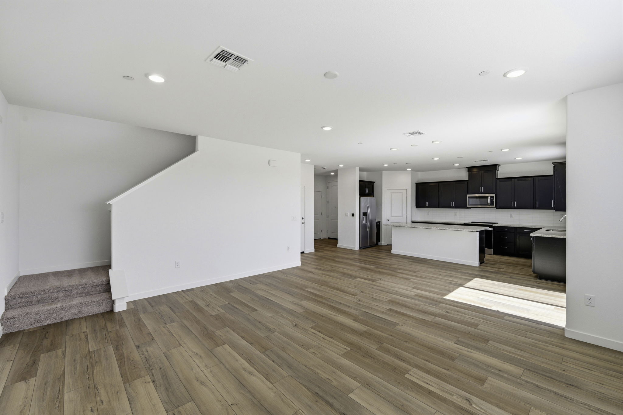 A large empty room.