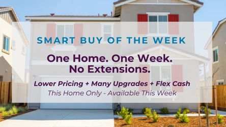 A white building with blue lettering.