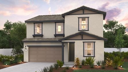 A house with a garage.