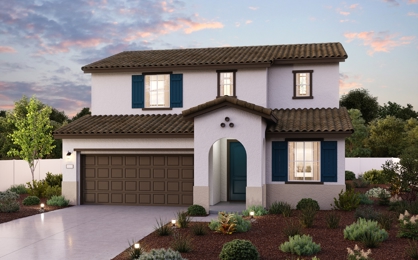 Plan 2 elevation A exterior rendering at Monte Verde by Century Communities