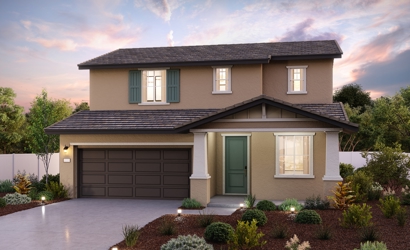 Plan 2 elevation B exterior rendering at Monte Verde by Century Communities