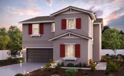 Plan 3 elevation B exterior rendering at Monte Verde by Century Communities