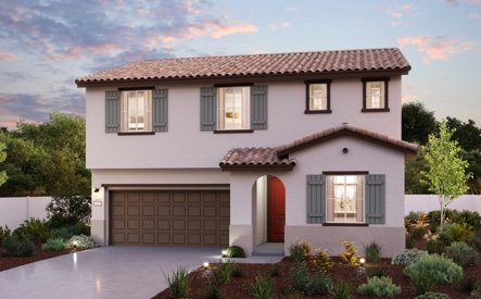 Plan 4 elevation A exterior renderings at Monte Verde at Century Communities