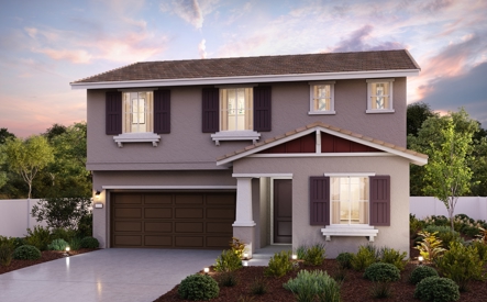 Plan 4 elevation B exterior renderings at Monte Verde at Century Communities