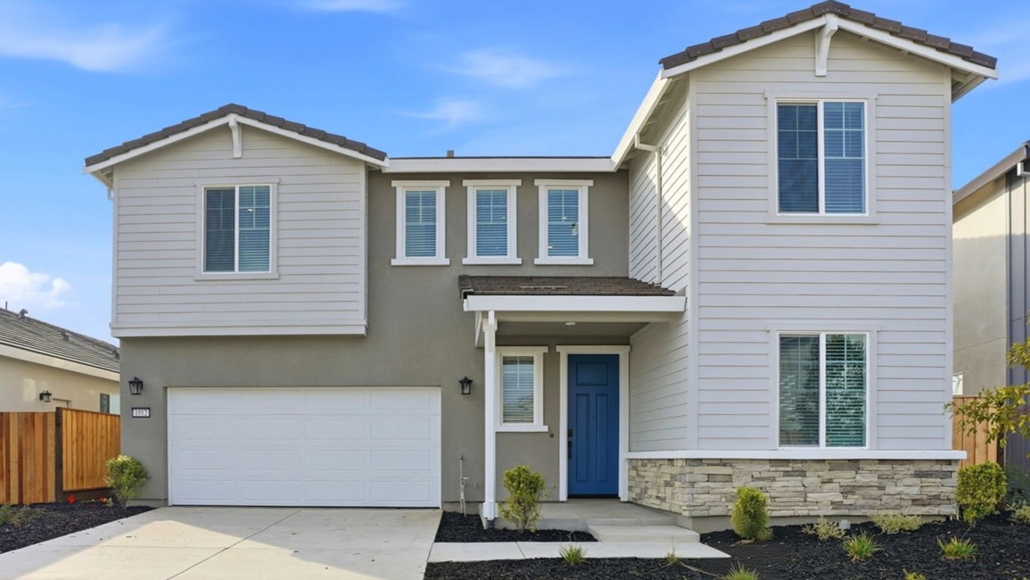 A row of houses.