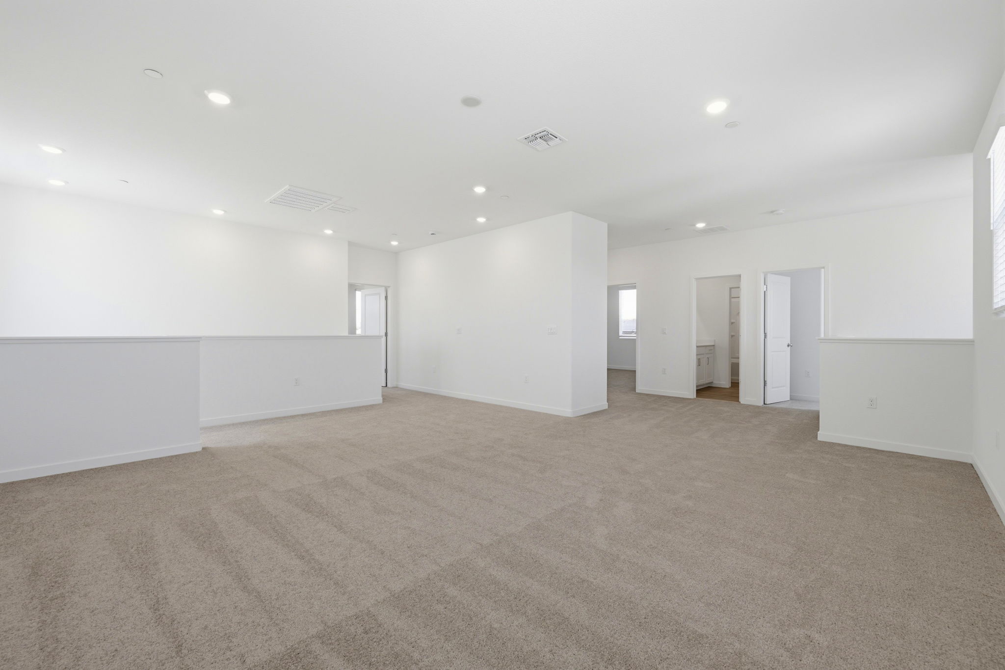 A large empty room.