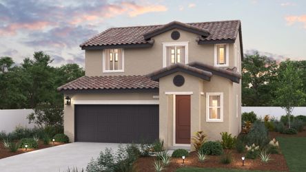 A house with a driveway.