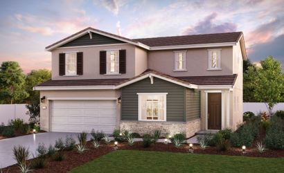 Plan 1 elevation B exterior rendering at Parkside by Century Communities