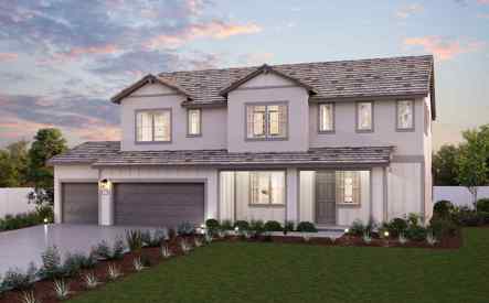 Plan 3 elevation A exterior rendering at Promontory at Ridgemark by Century Communities