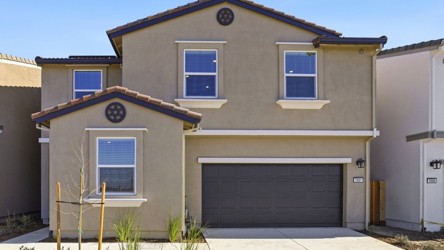 A house with garages and a garage.