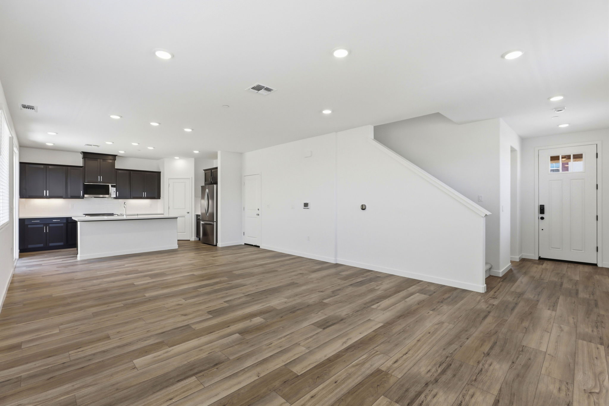 A large empty room.