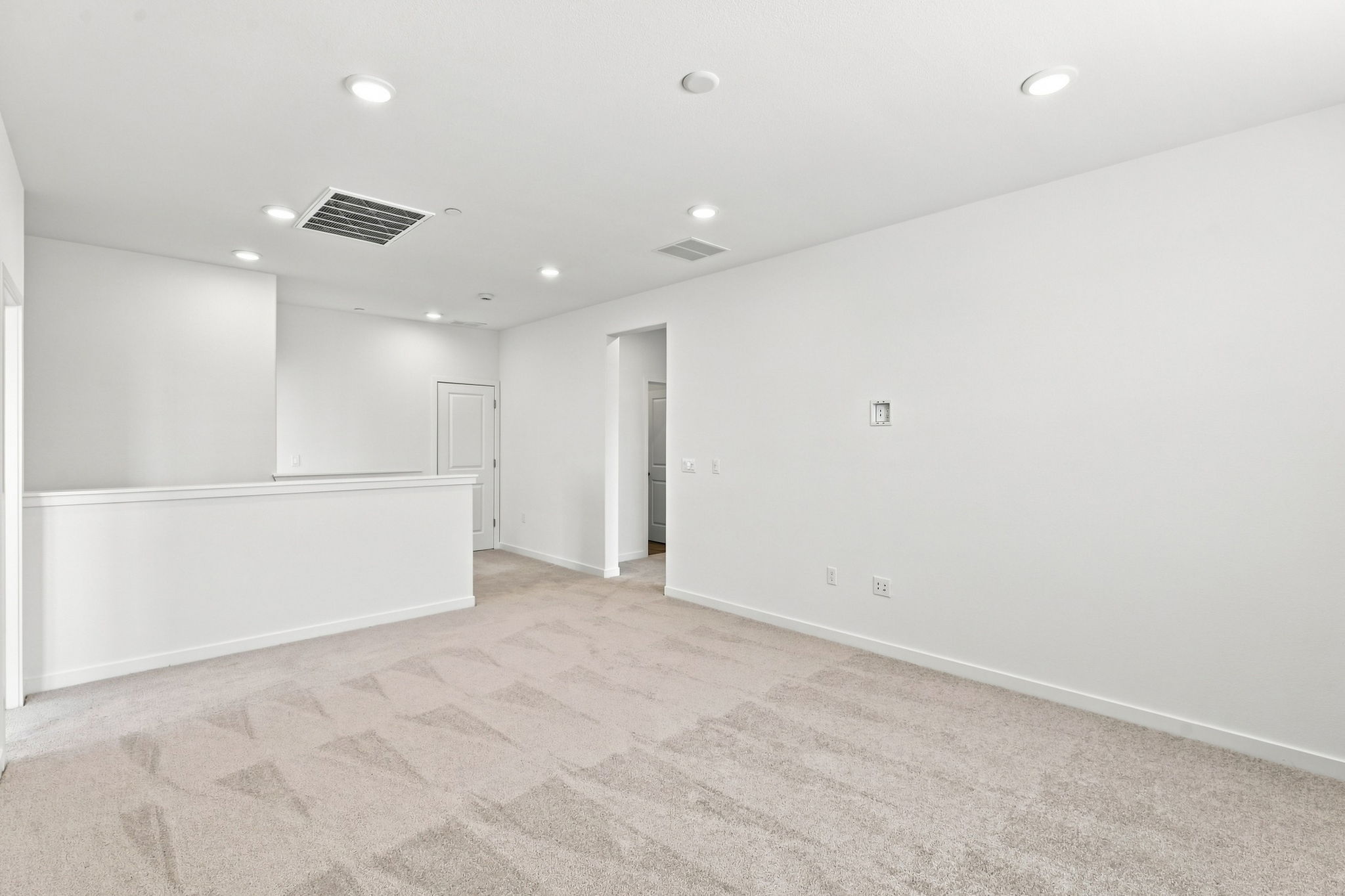 A large empty room.