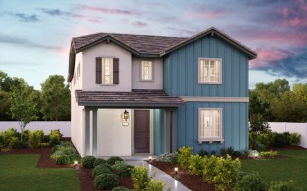 Plan 3 elevation C exterior rendering at Parkside by Century Communities