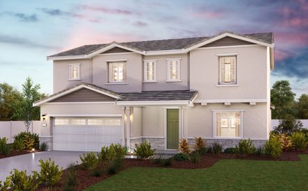 Plan 4 Elevation B Cottage at Vista II