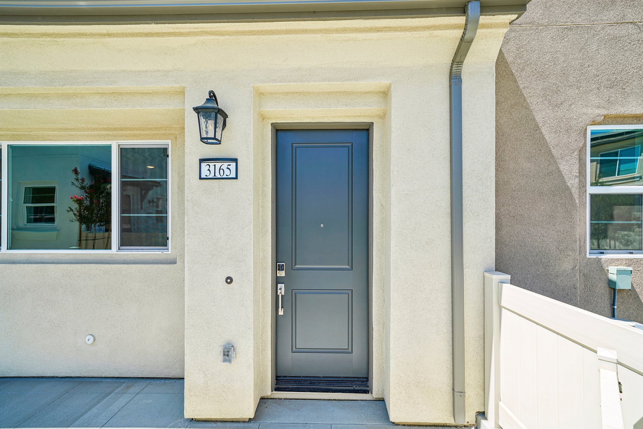 A door in a building.