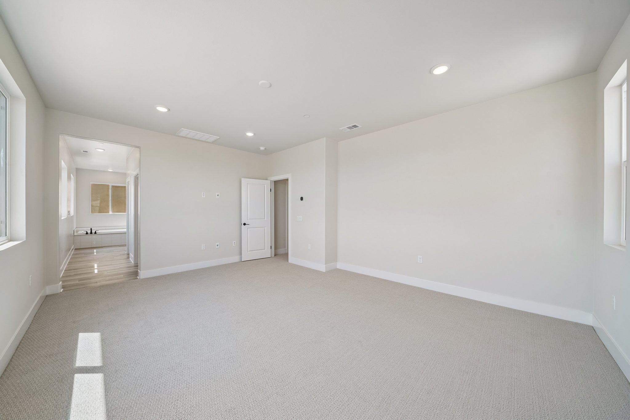 A large empty room.