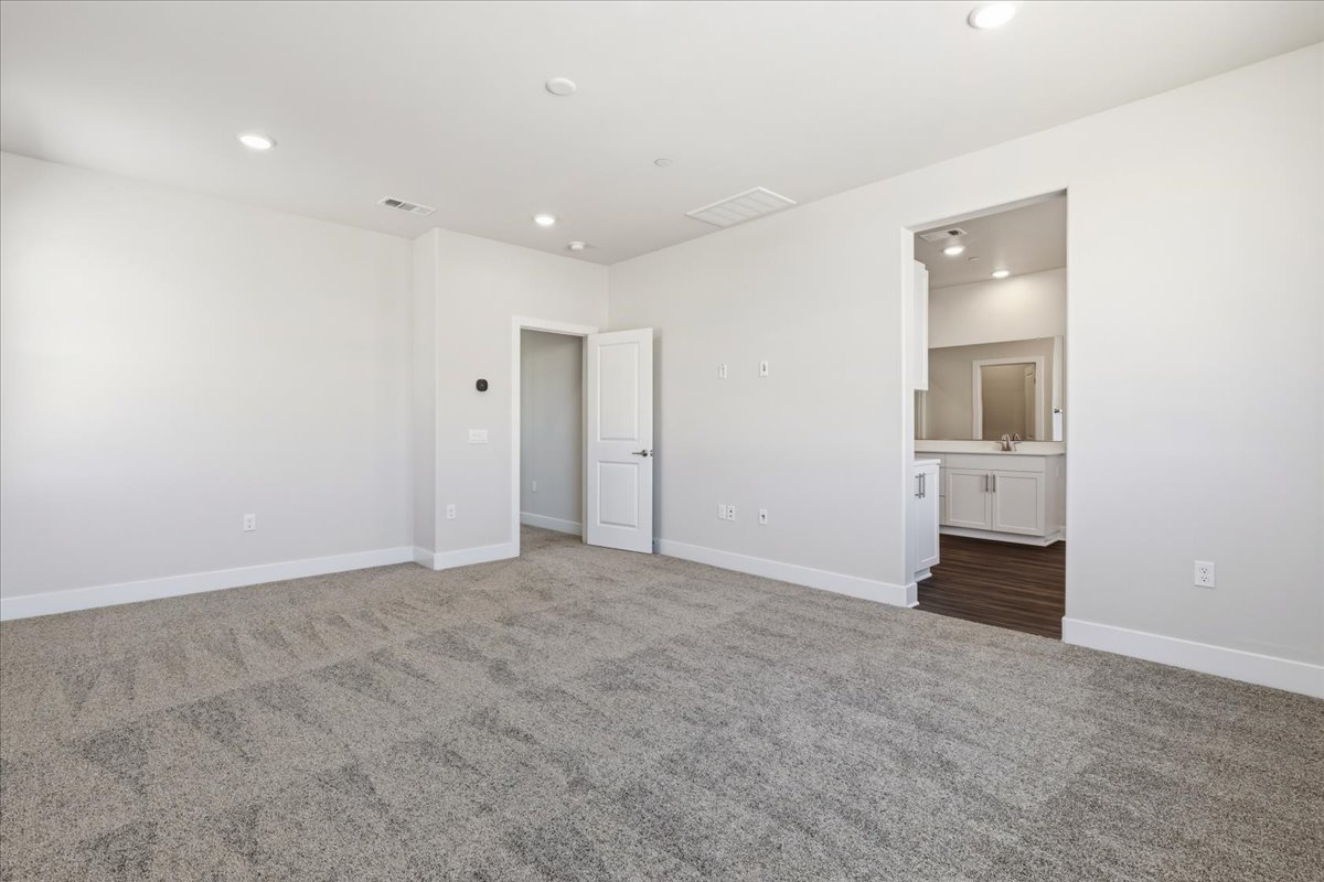 A room with white walls.