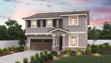 A house with a driveway and a driveway.