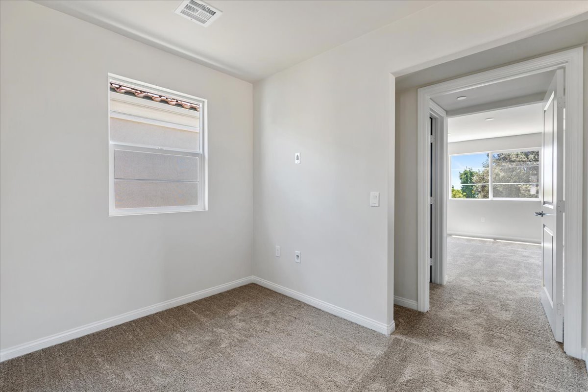 A room with white walls.