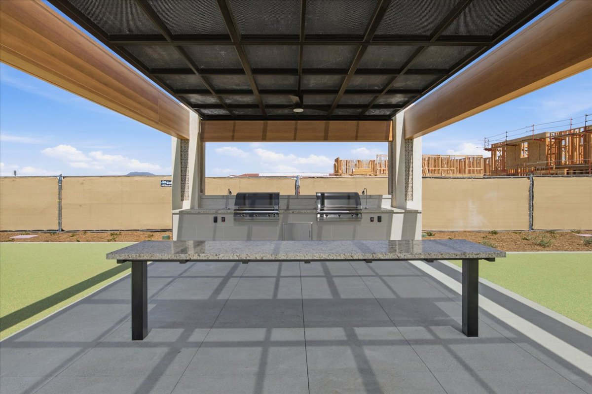 A large empty courtyard.