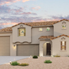 The Residence 2840 Elevation A- Super Garage at The Palms at Casa Vista
