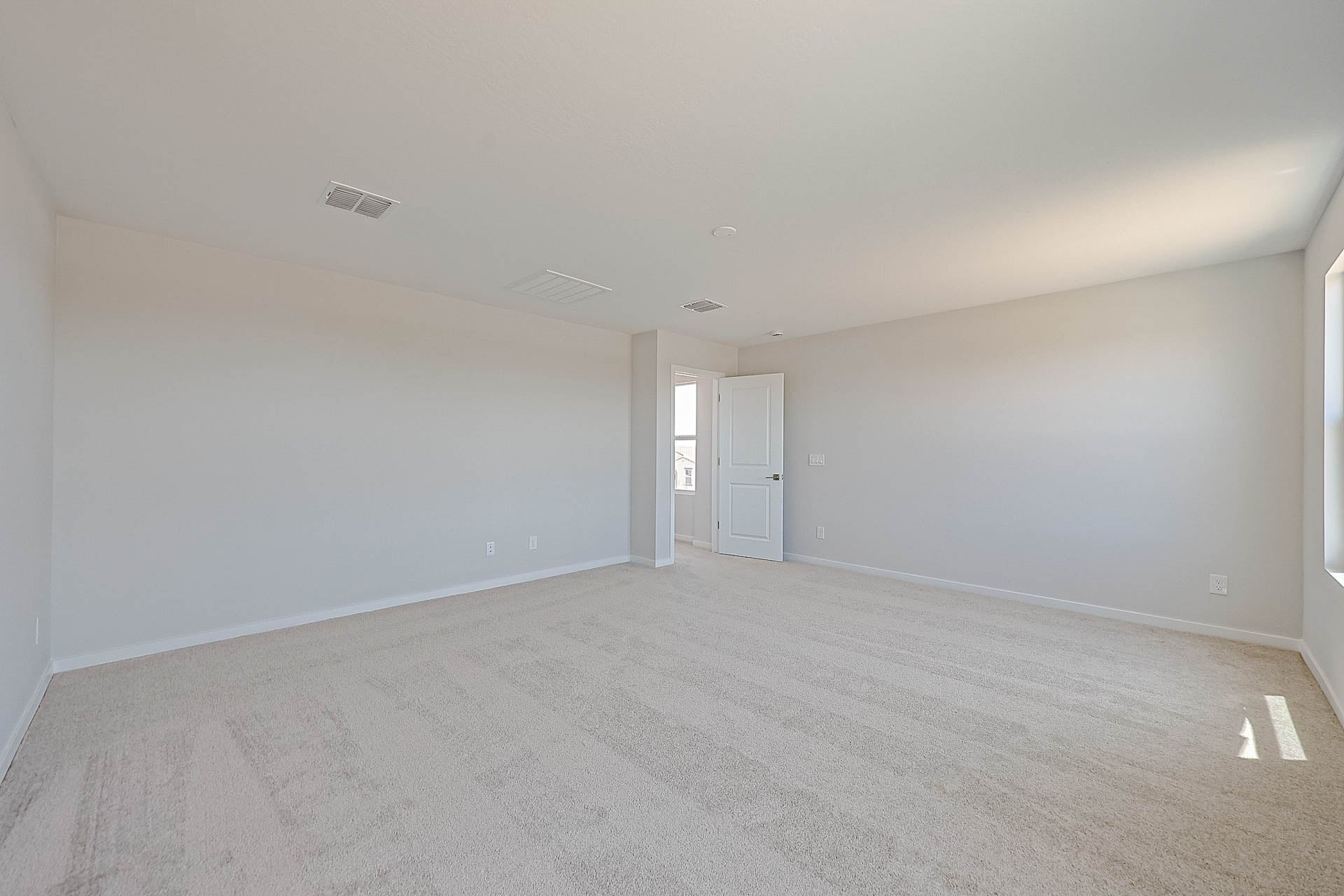 A long empty room.