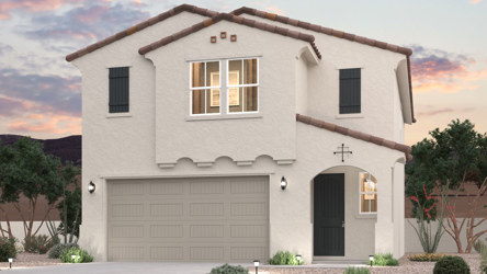 2- Story Home front elevation rendering at North Copper Canyon in Surpise, AZ.