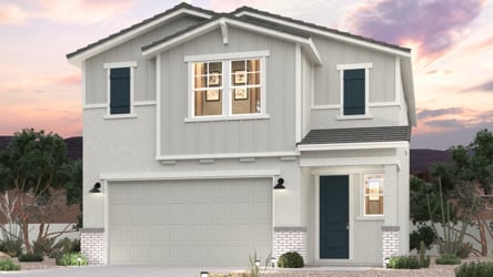 2- Story Home front elevation rendering at North Copper Canyon in Surpise, AZ.