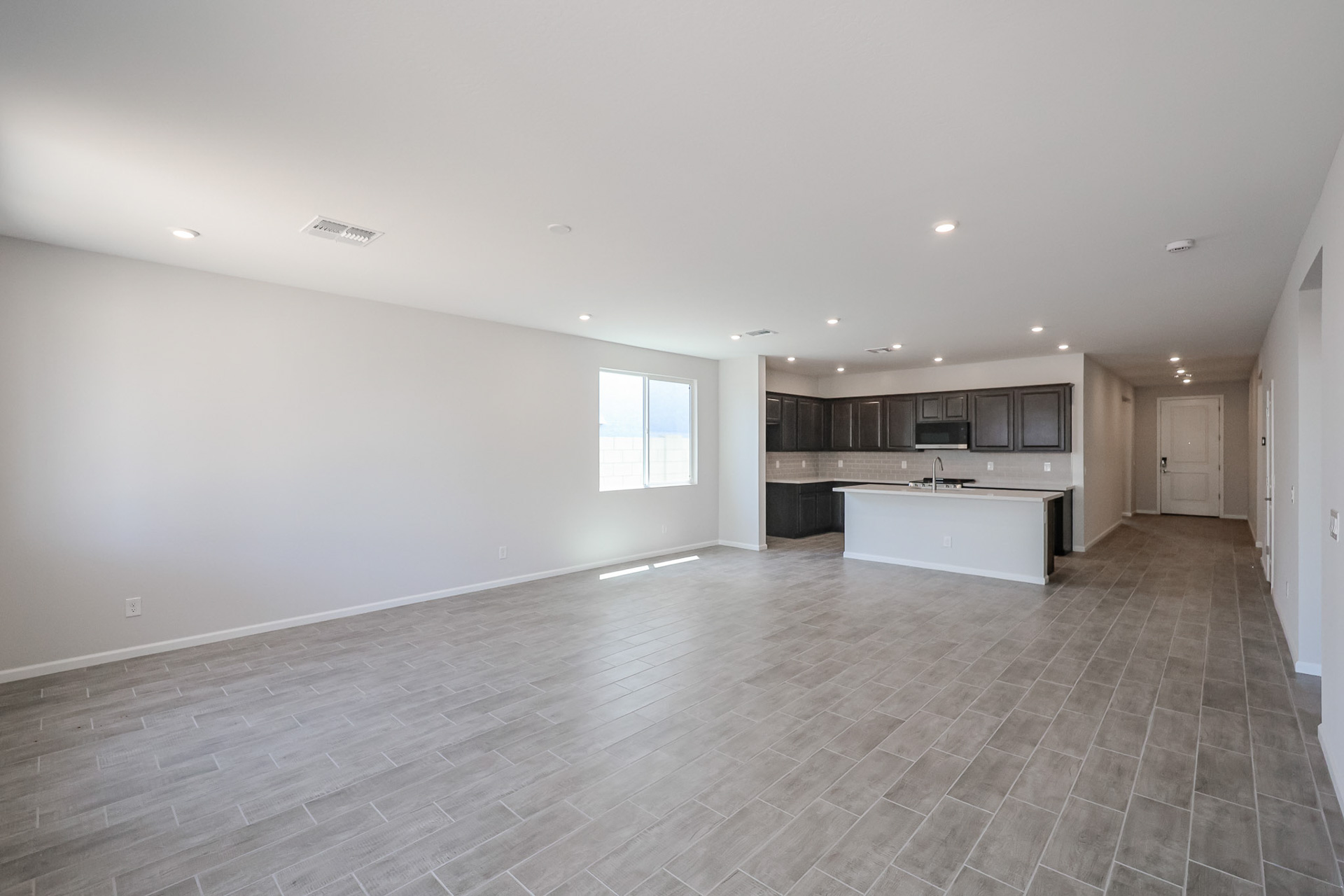 A large empty room.