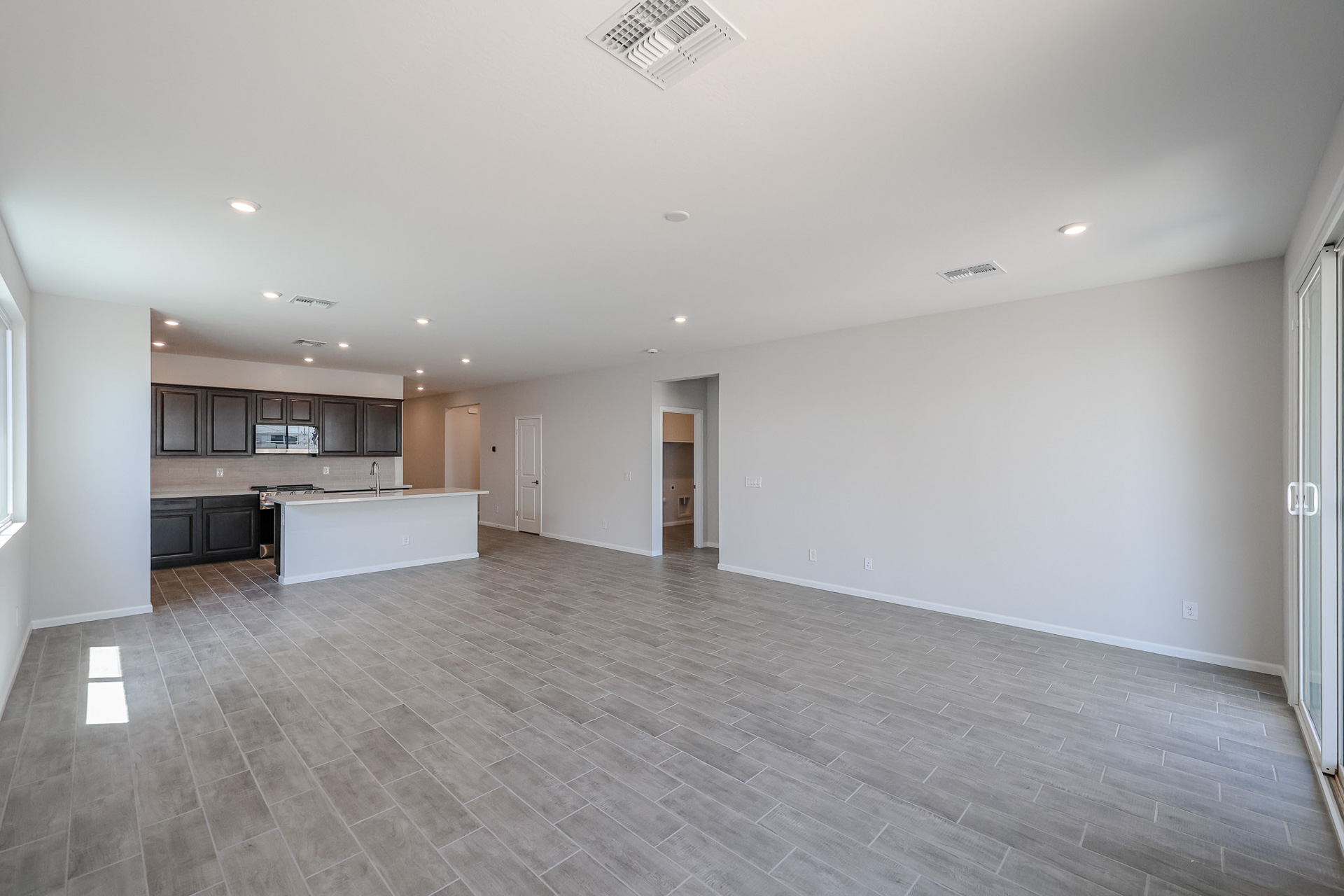 A large empty room.