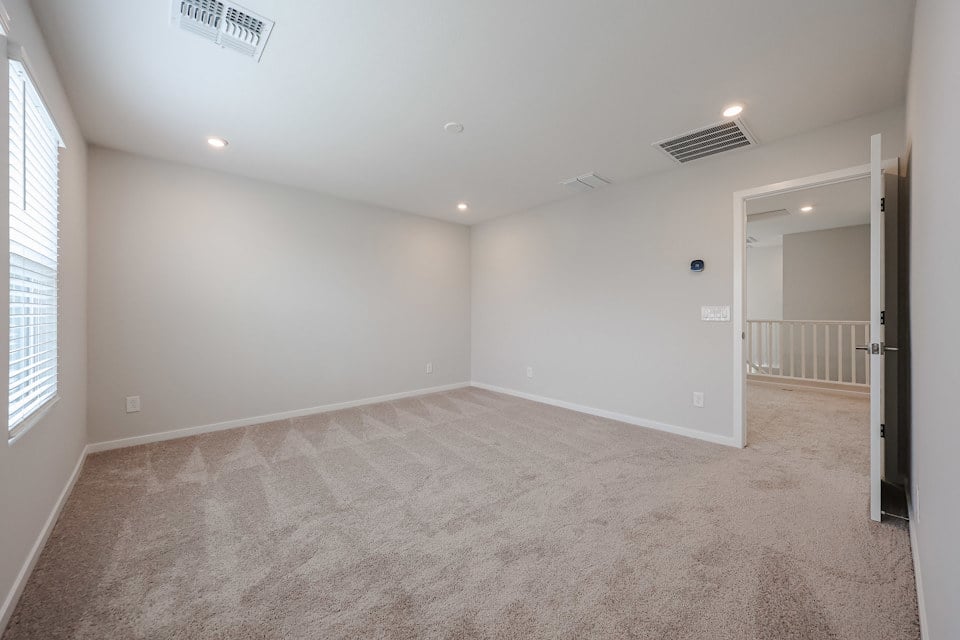 A large empty room.