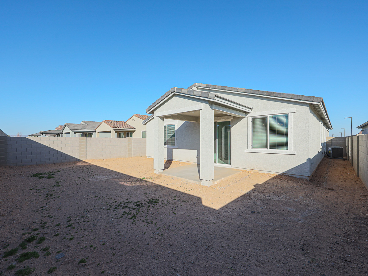 A house under construction.