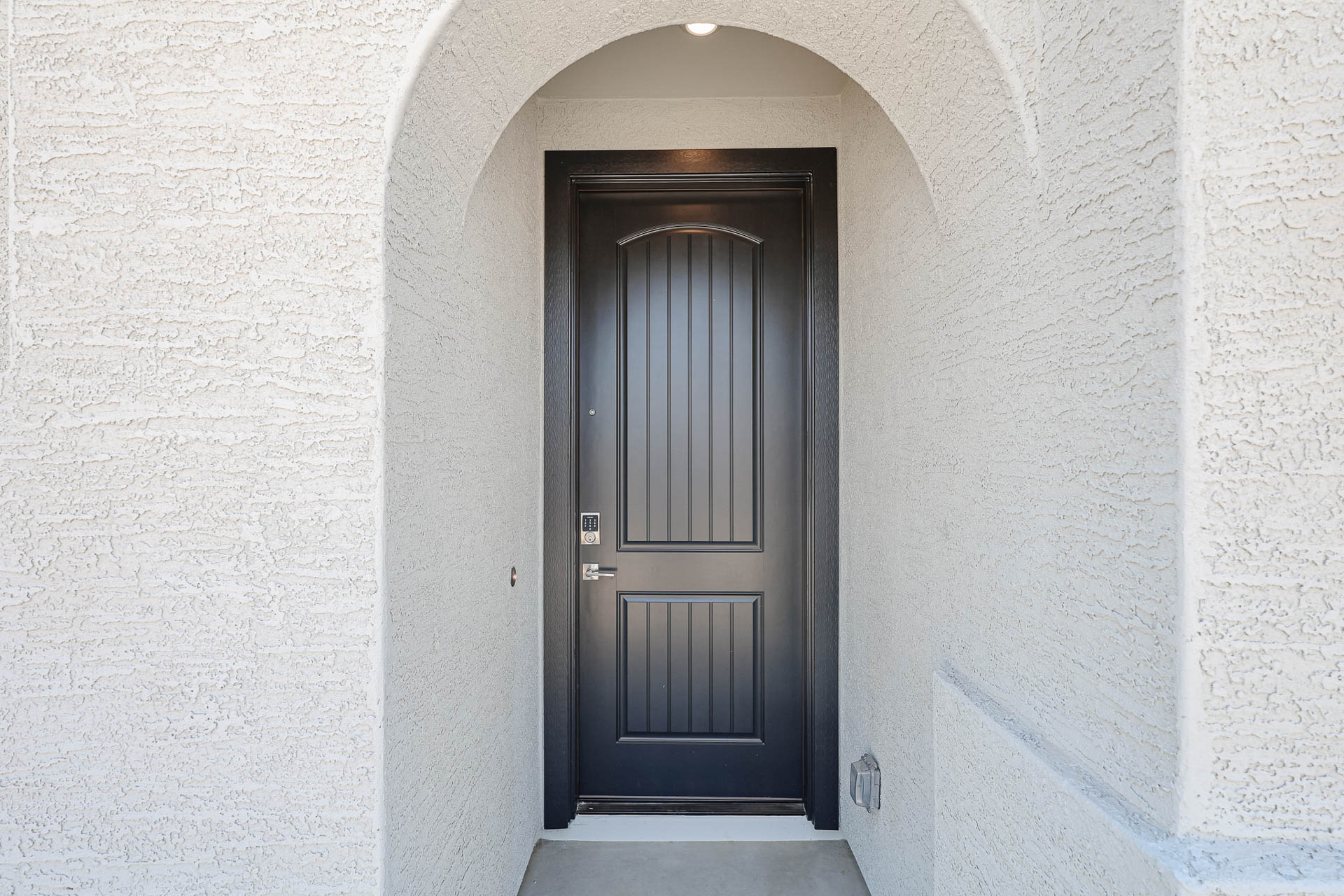 A door in a building.