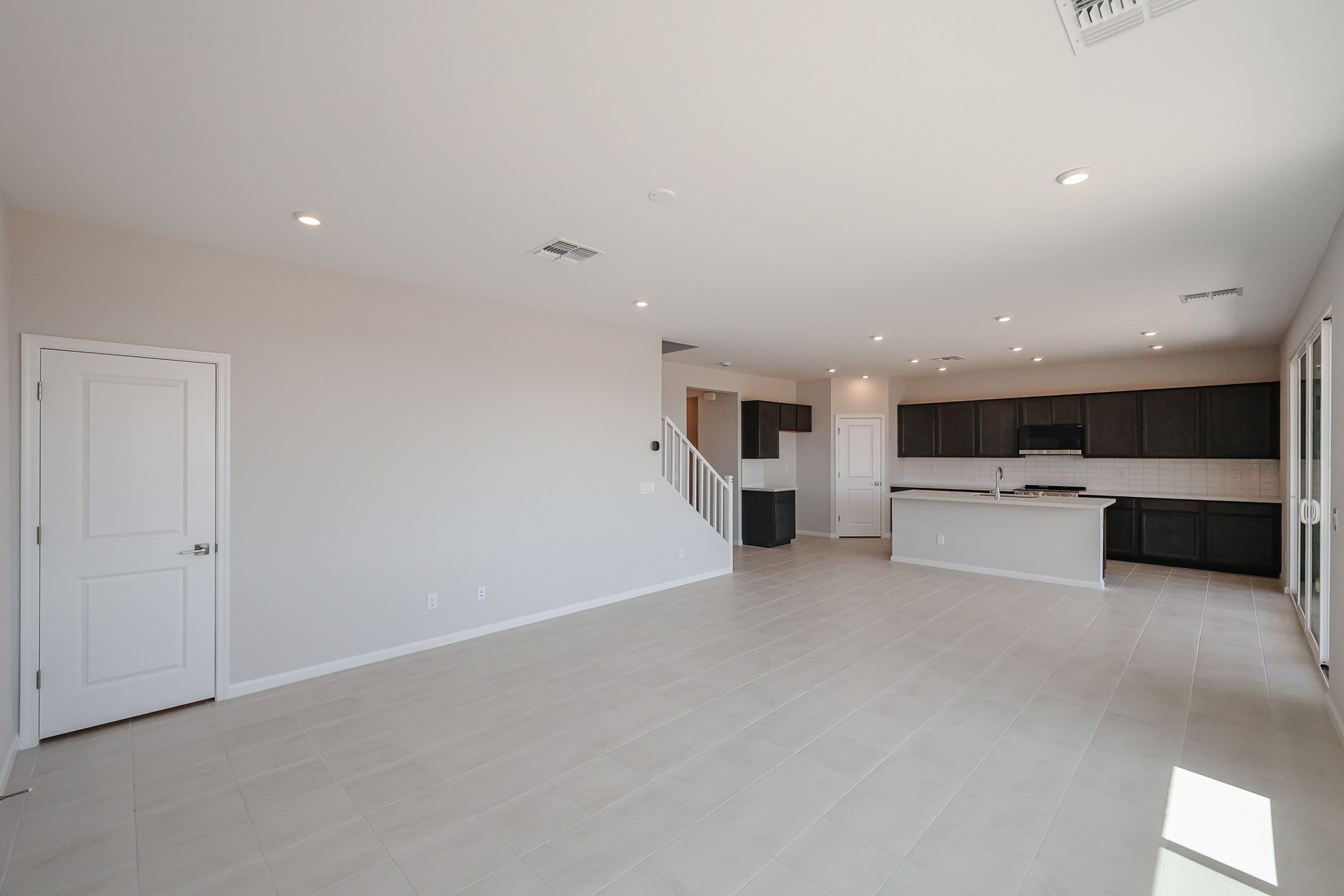 A large empty room.