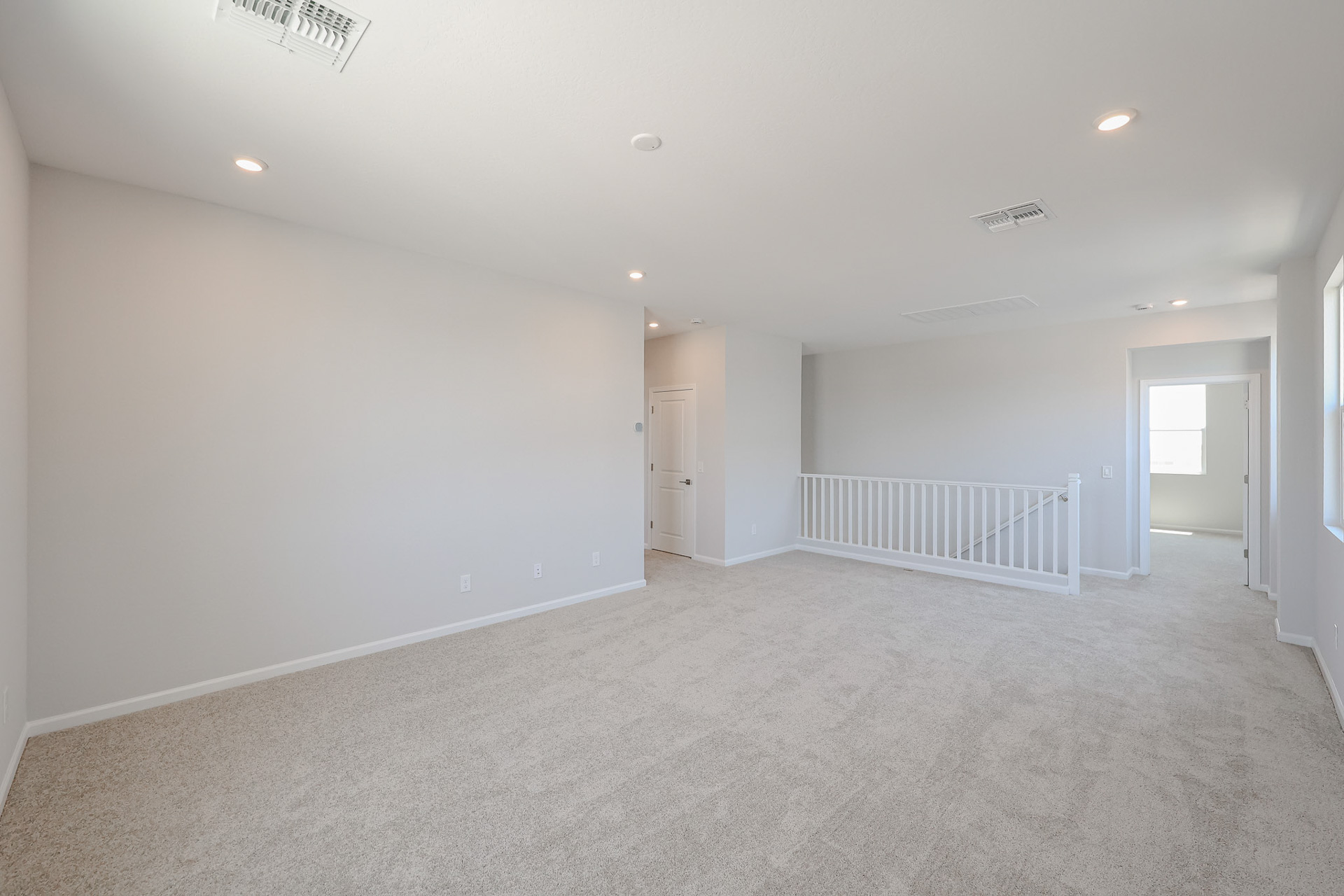 A large empty room.