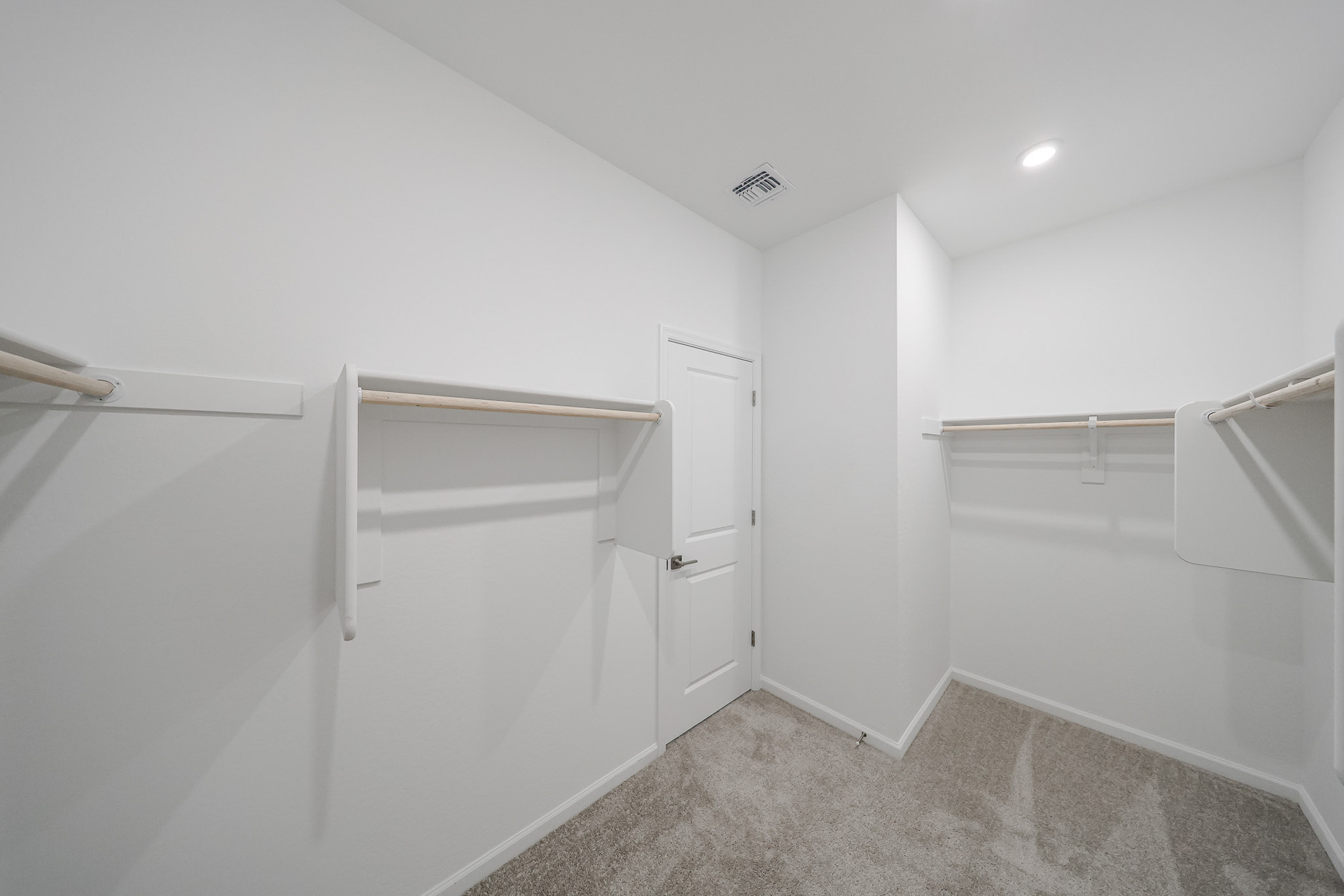 A white room with white walls.