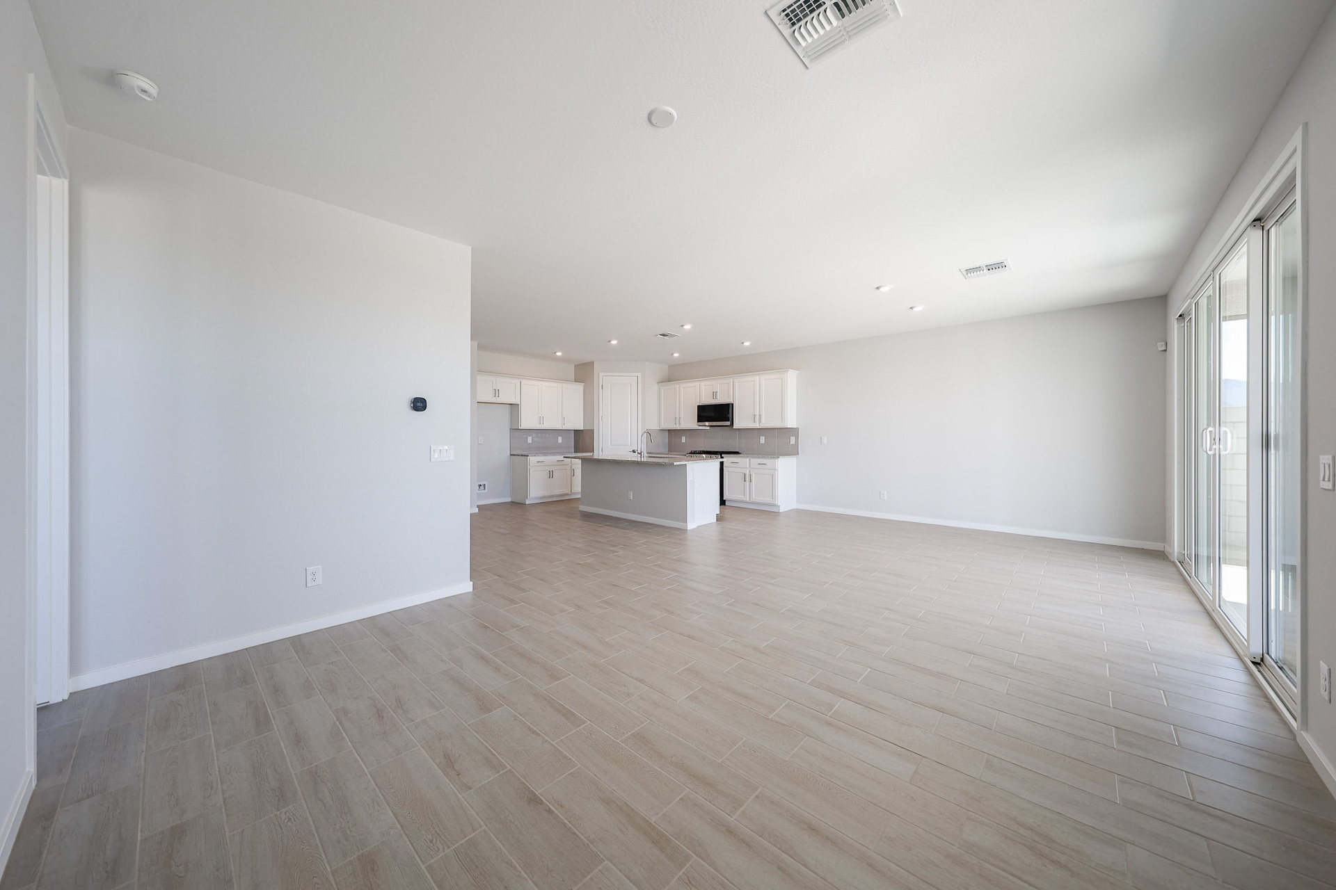 A large empty room.