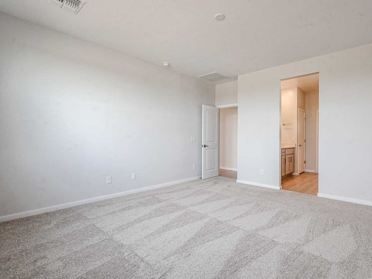 A room with white walls.