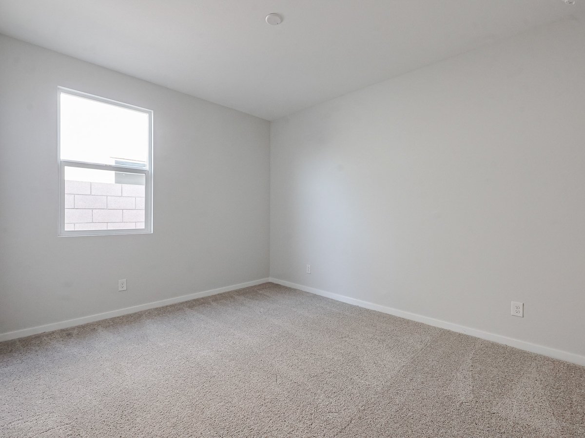 A room with a window.