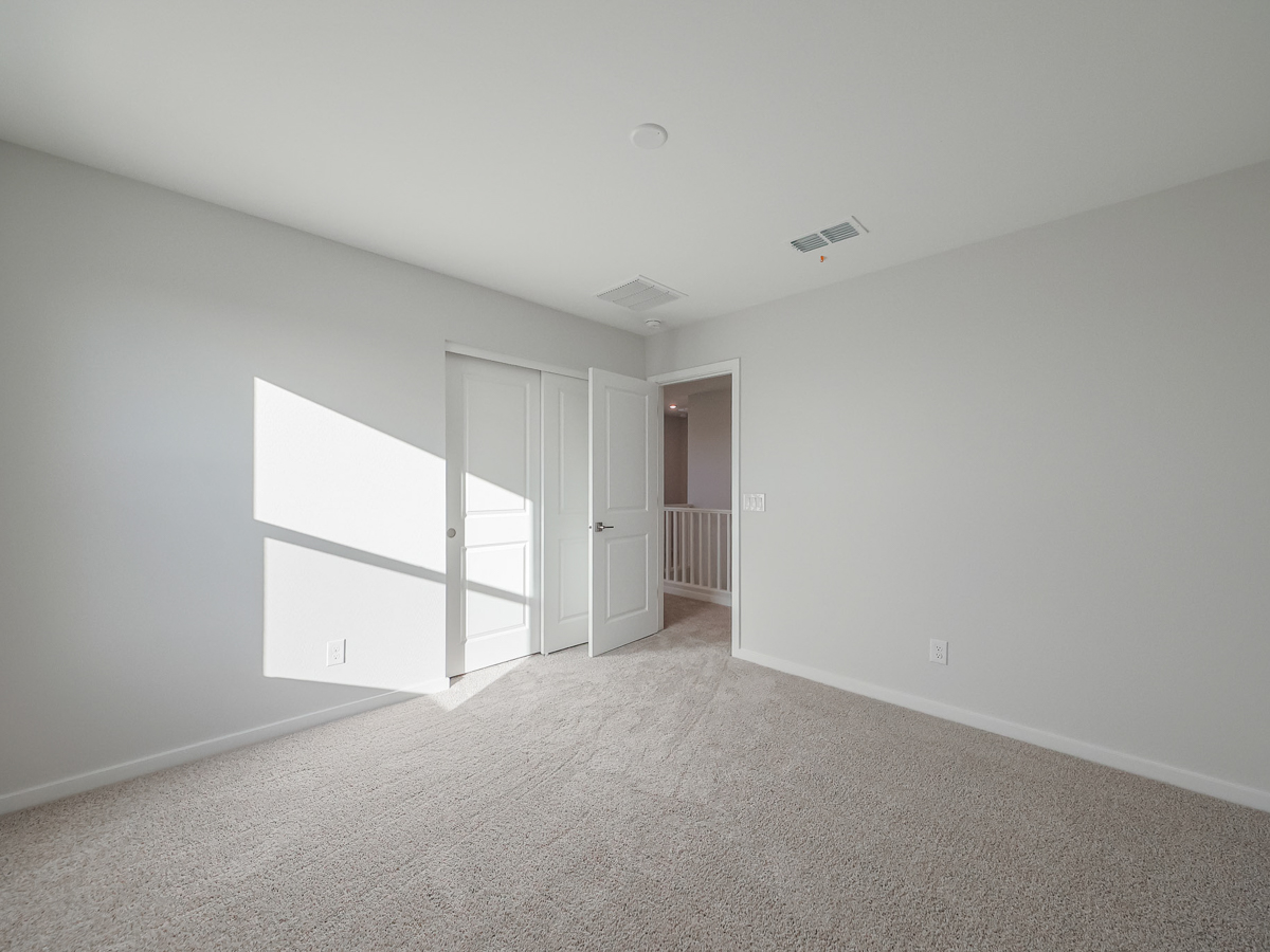 A room with white walls.