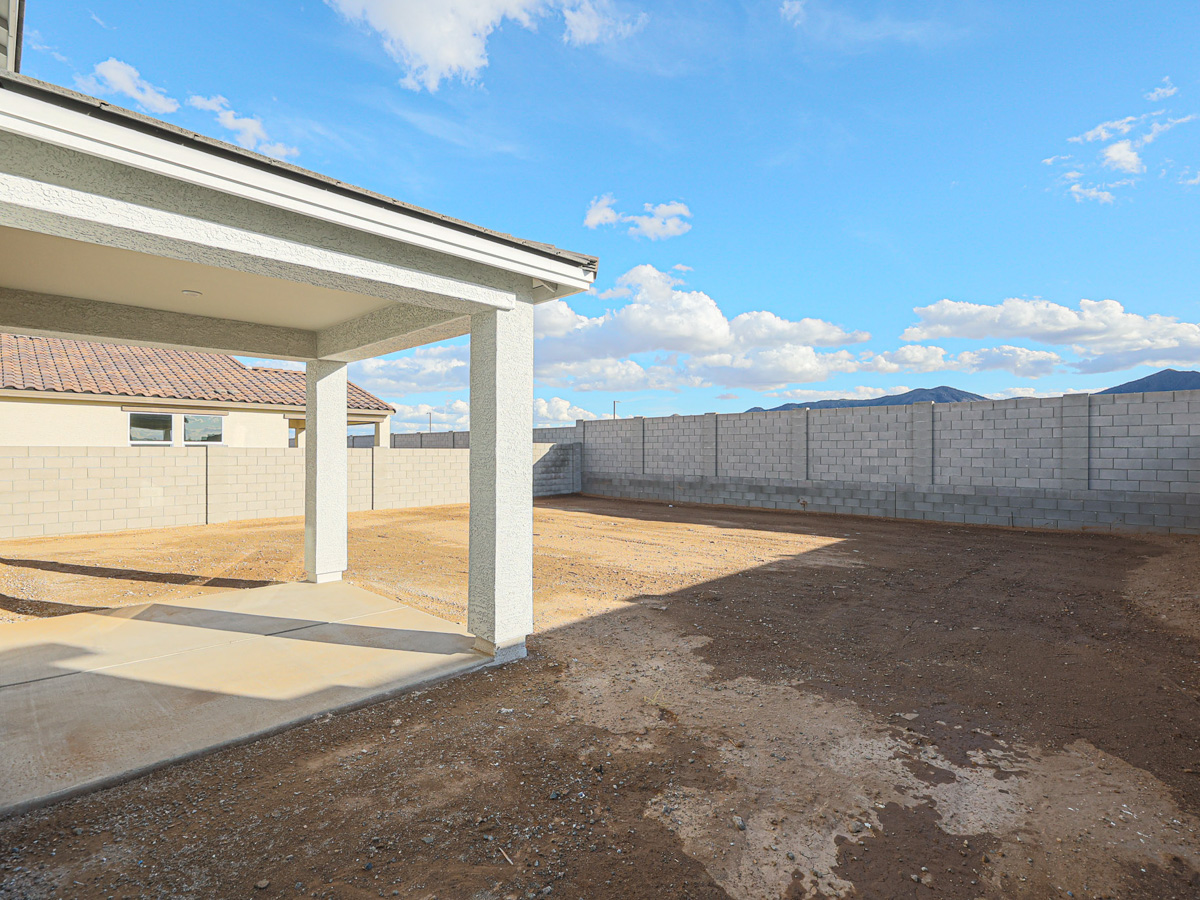 A building with a fence around it.