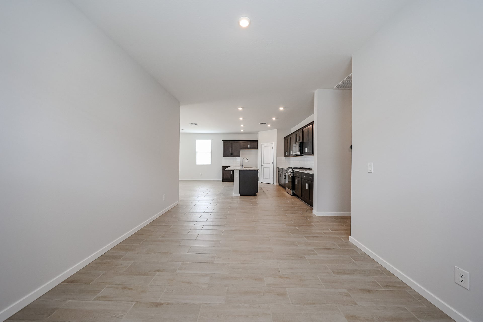 A large empty room.