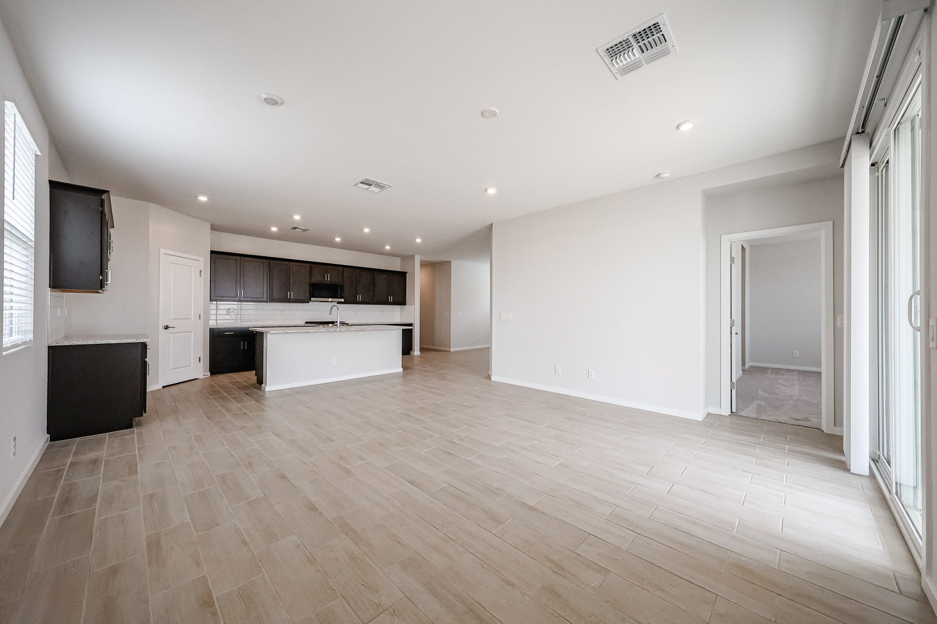 A large empty room.