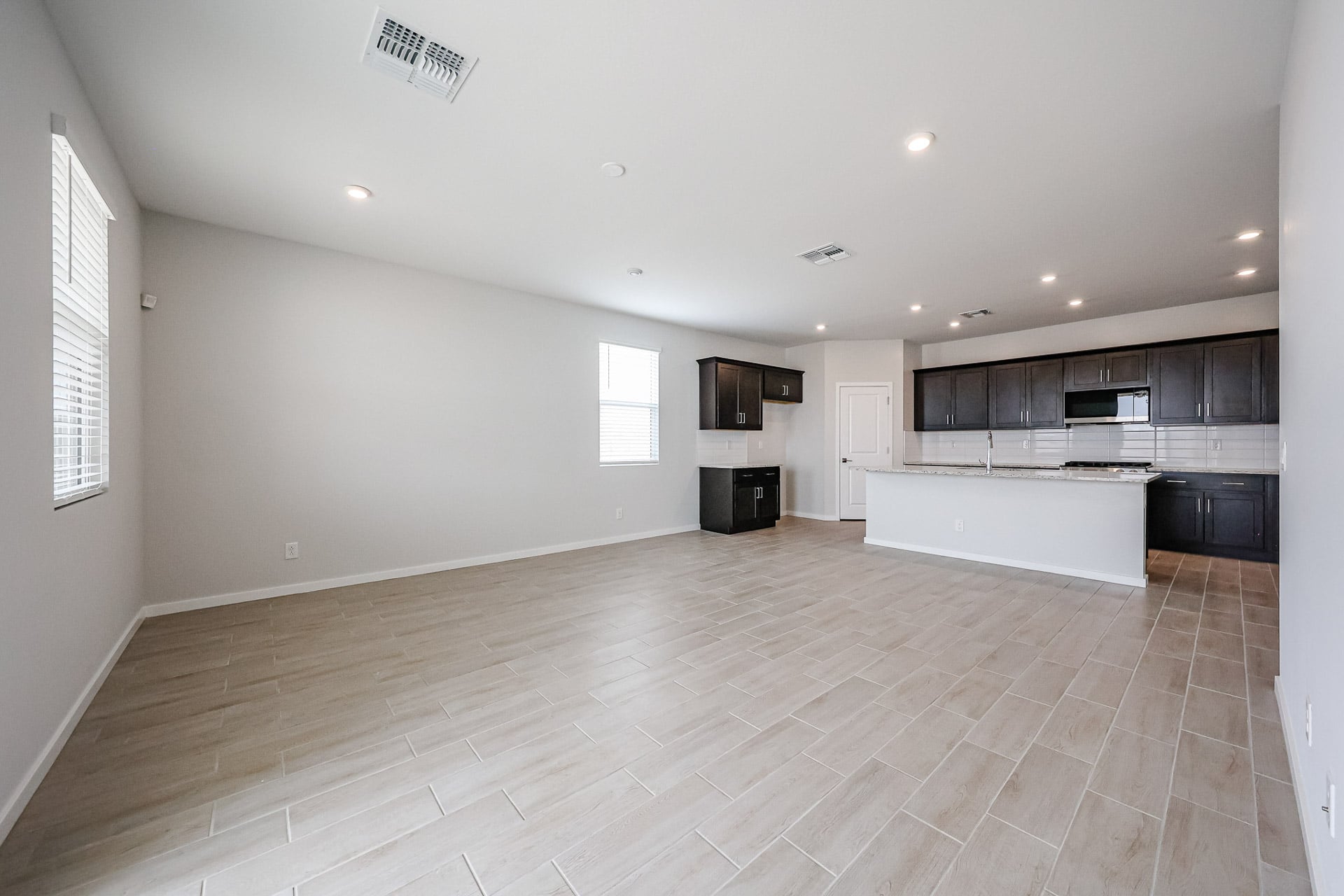 A large empty room.