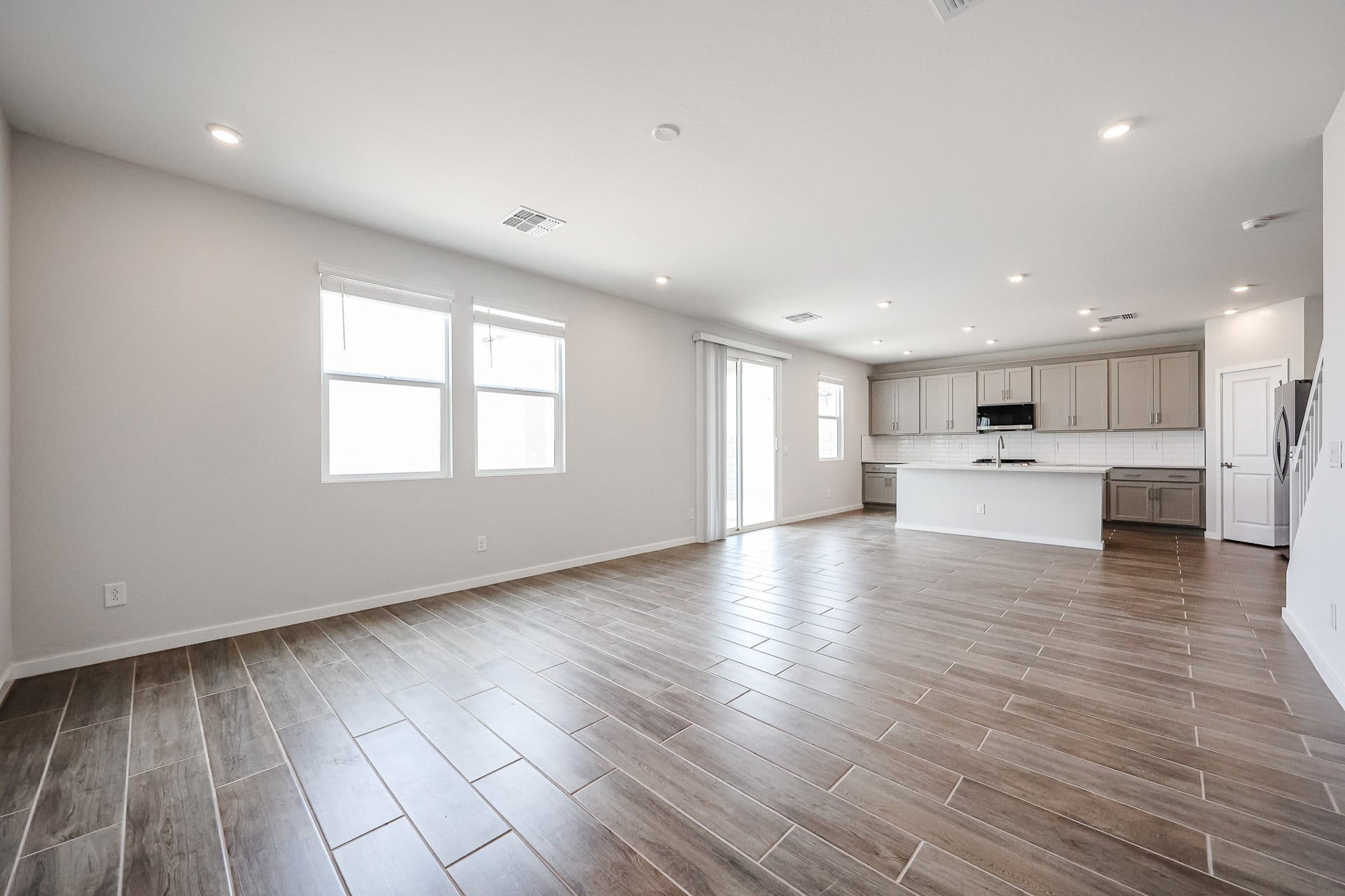 A large empty room.