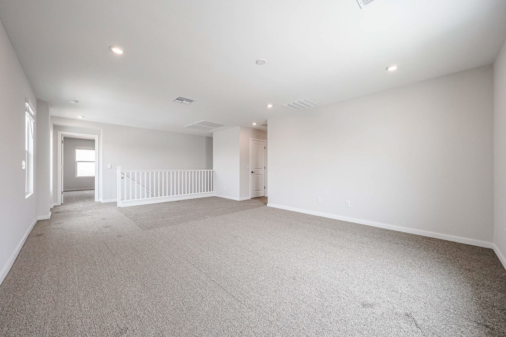 A large empty room.
