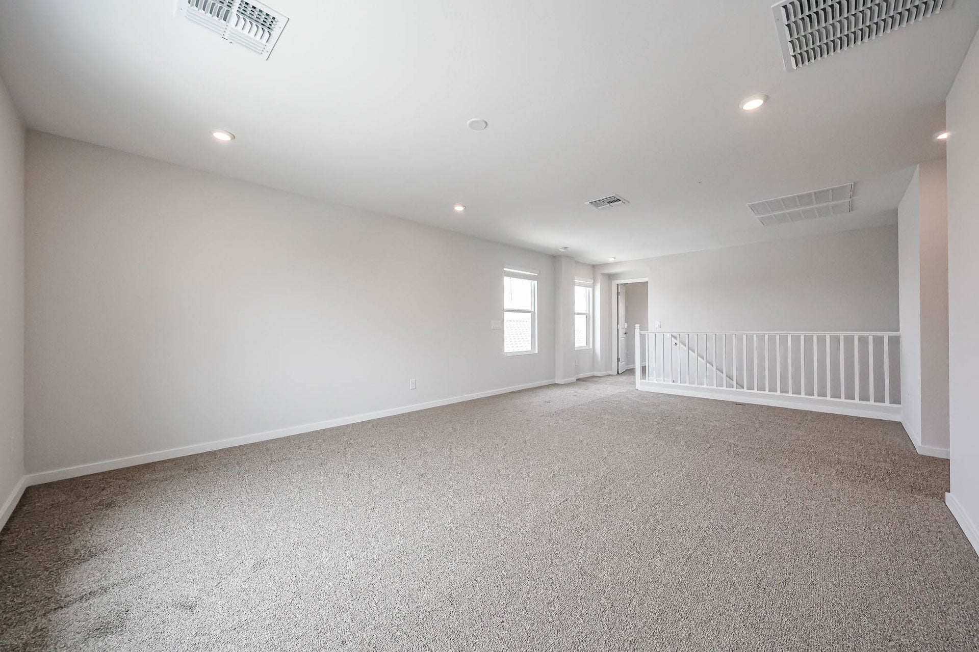 A large empty room.