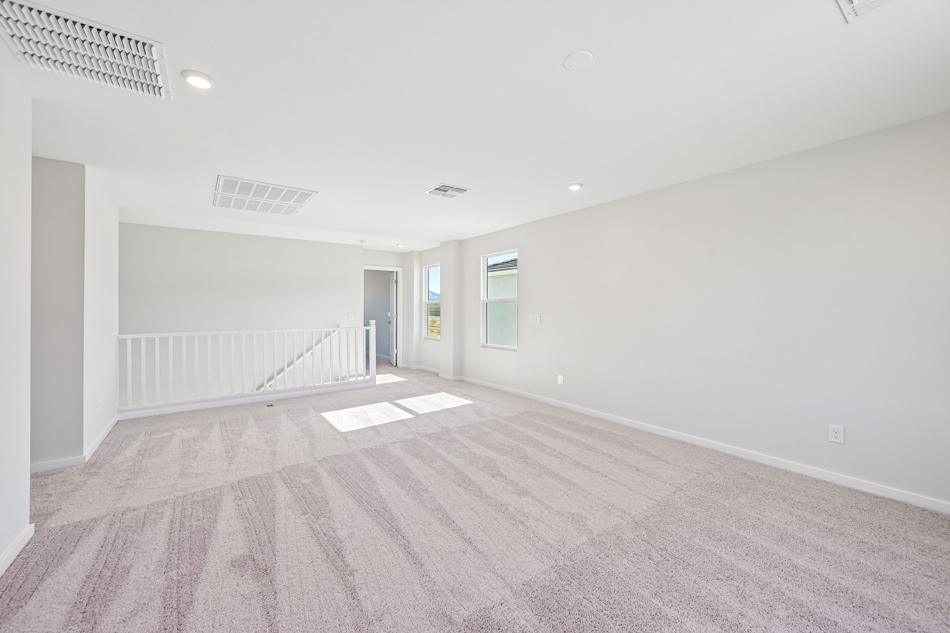 A large empty room.