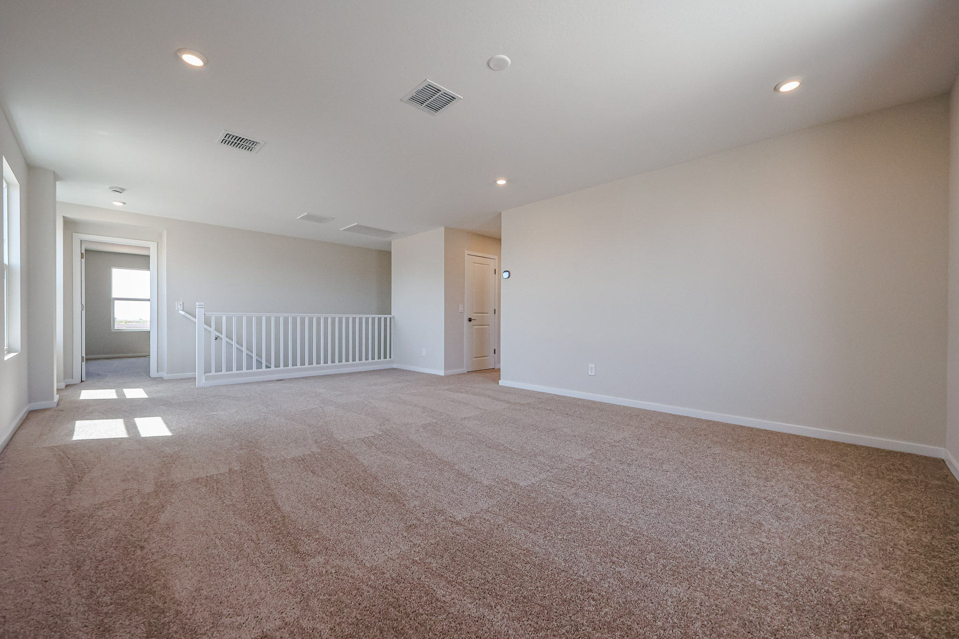 A large empty room.