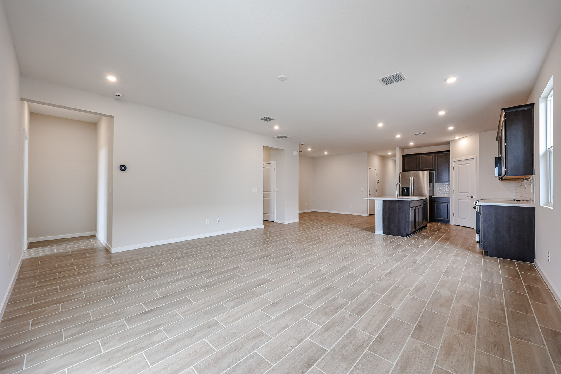 A large empty room.